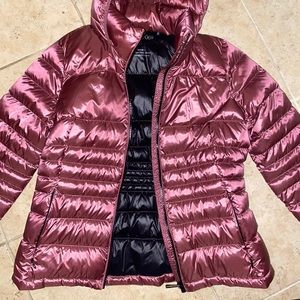 Calvin Klein rose gold coat